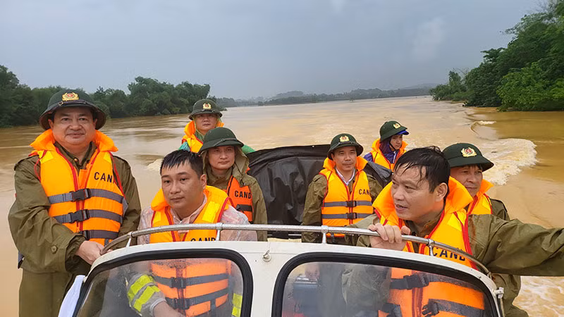 Dấu ấn Công an xã vùng “rốn lũ”… -0