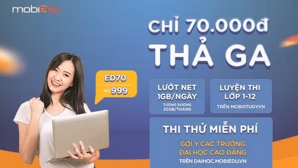 mobiEdu ra mắt những gói cước học tập vô cùng hiệu quả