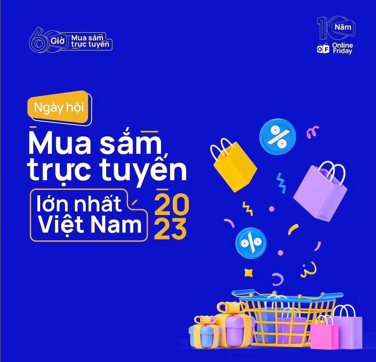 Hàng ngàn sản phẩm ưu đãi trên các nền tảng của Chương trình Online Friday 2023 -0