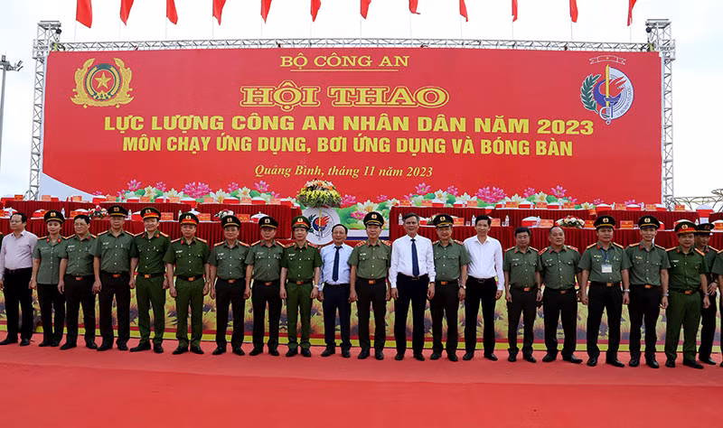 Khai mạc Hội thao lực lượng Công an Nhân dân năm 2023 -0
