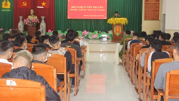 Tuyên truyền, phổ biến pháp luật cho hơn 300 thanh, thiếu niên có nguy cơ phạm tội