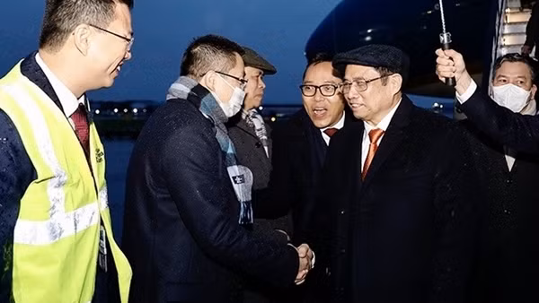 Thủ tướng Phạm Minh Chính hội kiến Chủ tịch Quốc hội Pháp Richard Ferrand ảnh 4