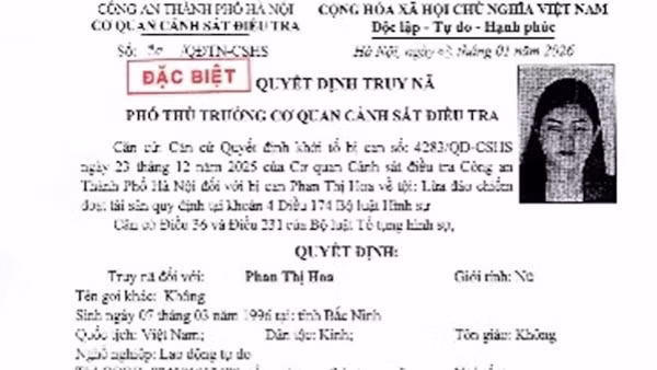 Công an TP Hà Nội truy nã đối tượng trong đường dây lừa đảo của Phó Đức Nam, Lê Khắc Ngọ