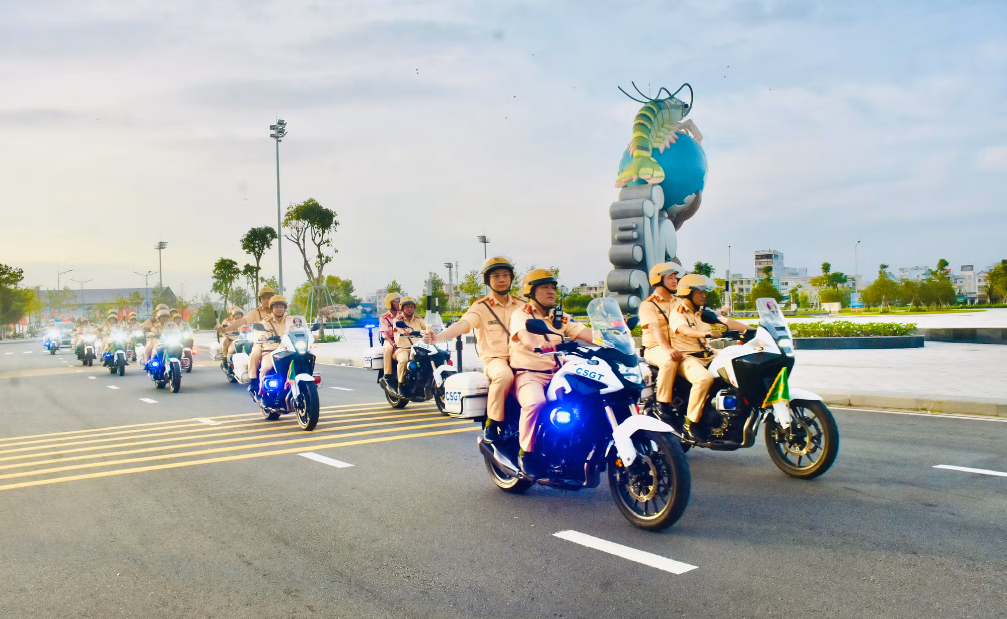 Công an tỉnh địa đầu cực Nam Tổ quốc bảo vệ tuyệt đối an toàn Đại hội Đảng -0