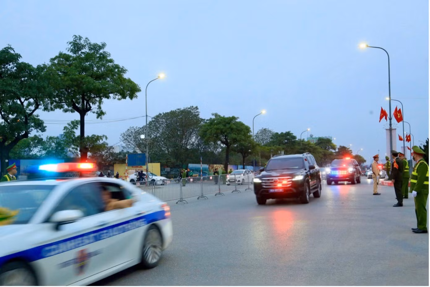 Công an TP Hà Nội chủ động bảo đảm an ninh, an toàn buổi tổng duyệt chương trình nghệ thuật chào mừng Đại hội XIV -2