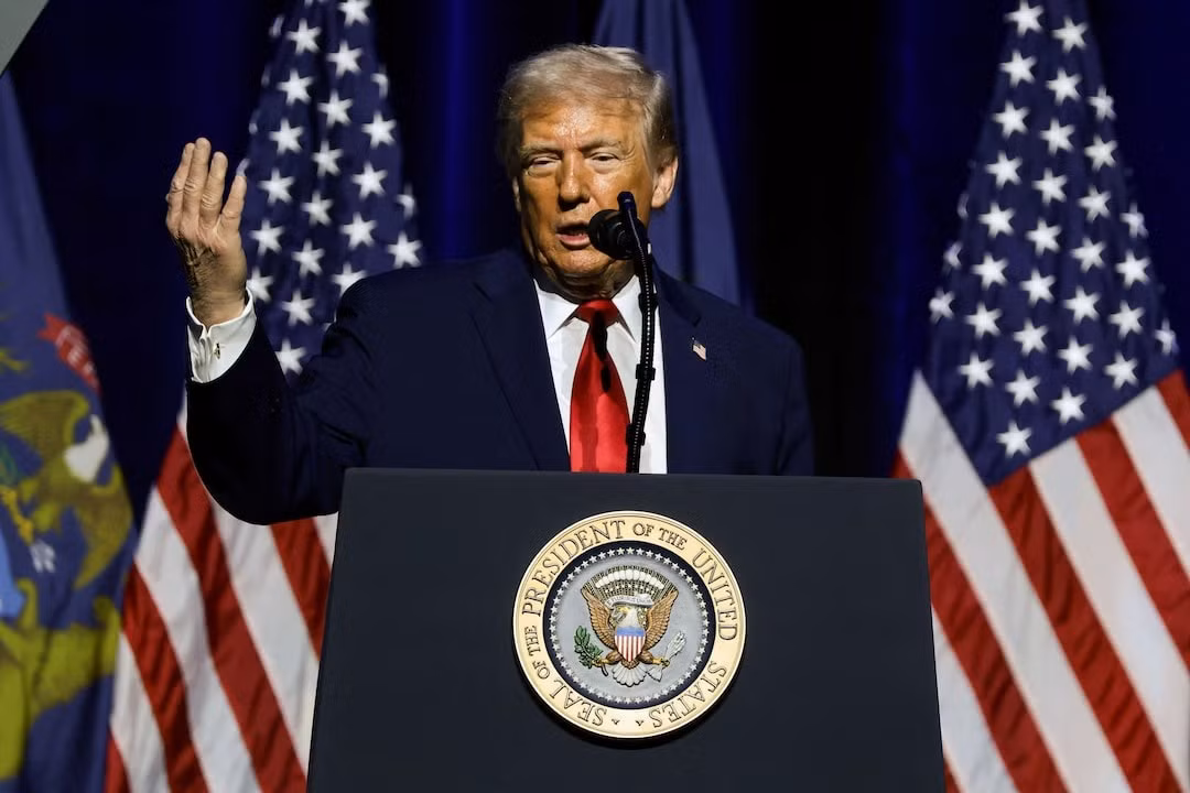 Tổng thống Trump kỷ niệm một năm trở lại Nhà Trắng -0