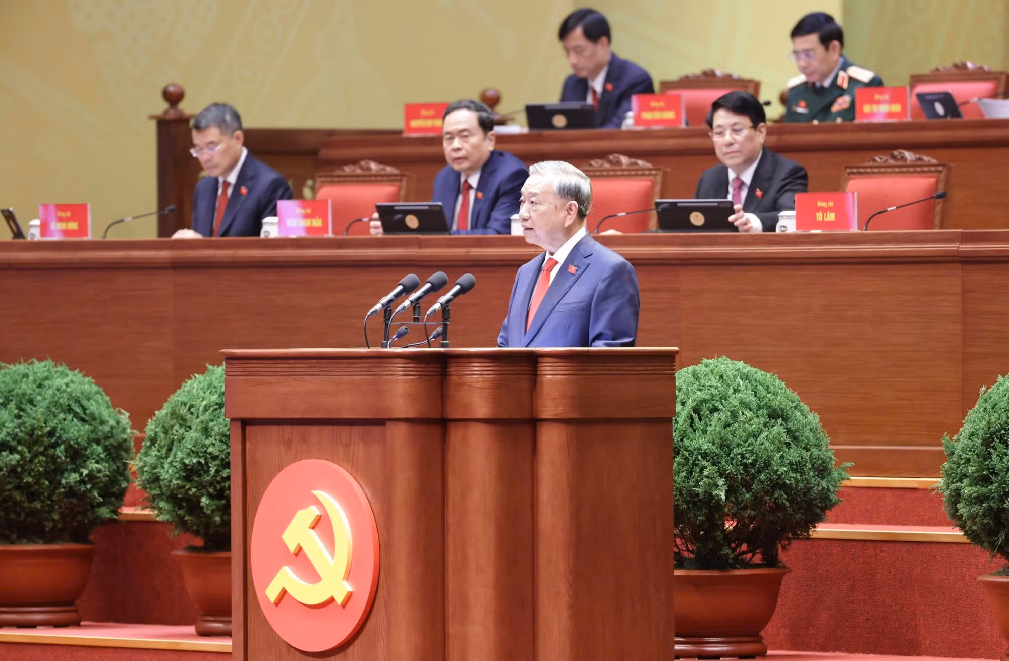 Quyết định những vấn chiến lược đối với tương lai, vận mệnh của dân tộc ảnh 2 Khai mạc trọng thể Đại hội đại biểu toàn quốc lần thứ XIV: quyết định những vấn đề mang tính chiến lược đối với tương lai, vận mệnh của dân tộc -0
