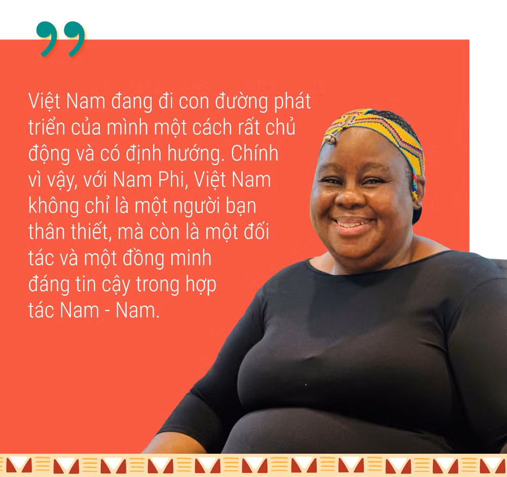 Đại sứ Nam Phi Vuyiswa Tulelo: Việt Nam trong tôi là tình hữu nghị và sự sẻ chia -0