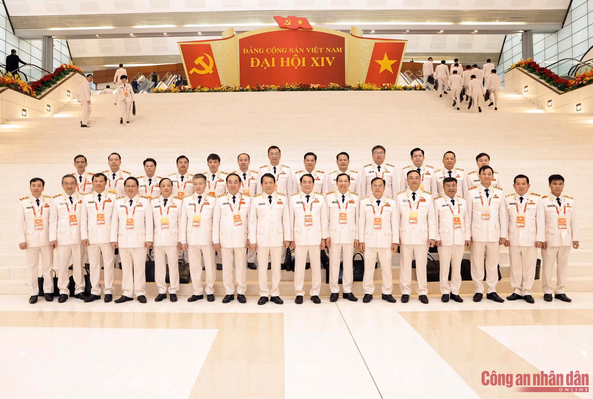 Đoàn đại biểu Đảng bộ Công an Trung ương dự Đại hội XIV -2