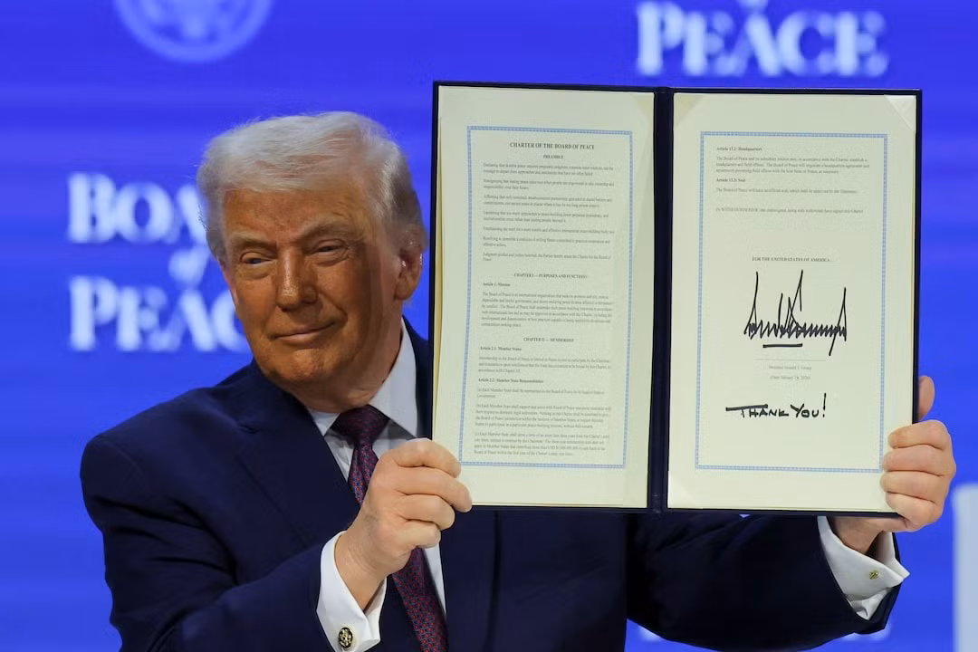 Tổng thống Trump ra mắt “Hội đồng Hòa bình” -0