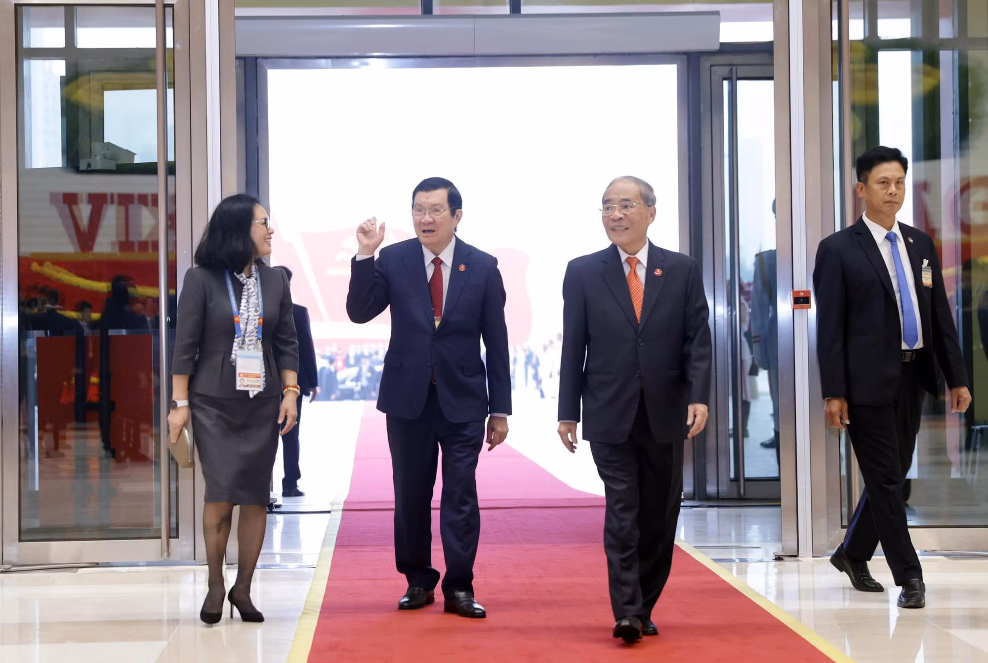 Hình ảnh đại biểu và khách mời dự Đại hội Đảng thứ XIV -0