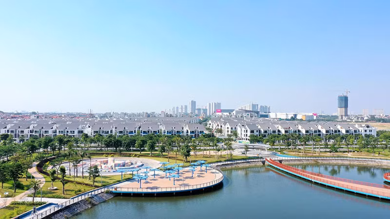 Công viên Thiên văn học điều chỉnh về chi tiết hạng mục giữa cây xanh và mặt nước -0