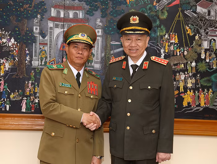 Lực lượng Công an Việt Nam- Lào thắt chặt hơn nữa quan hệ hợp tác -0