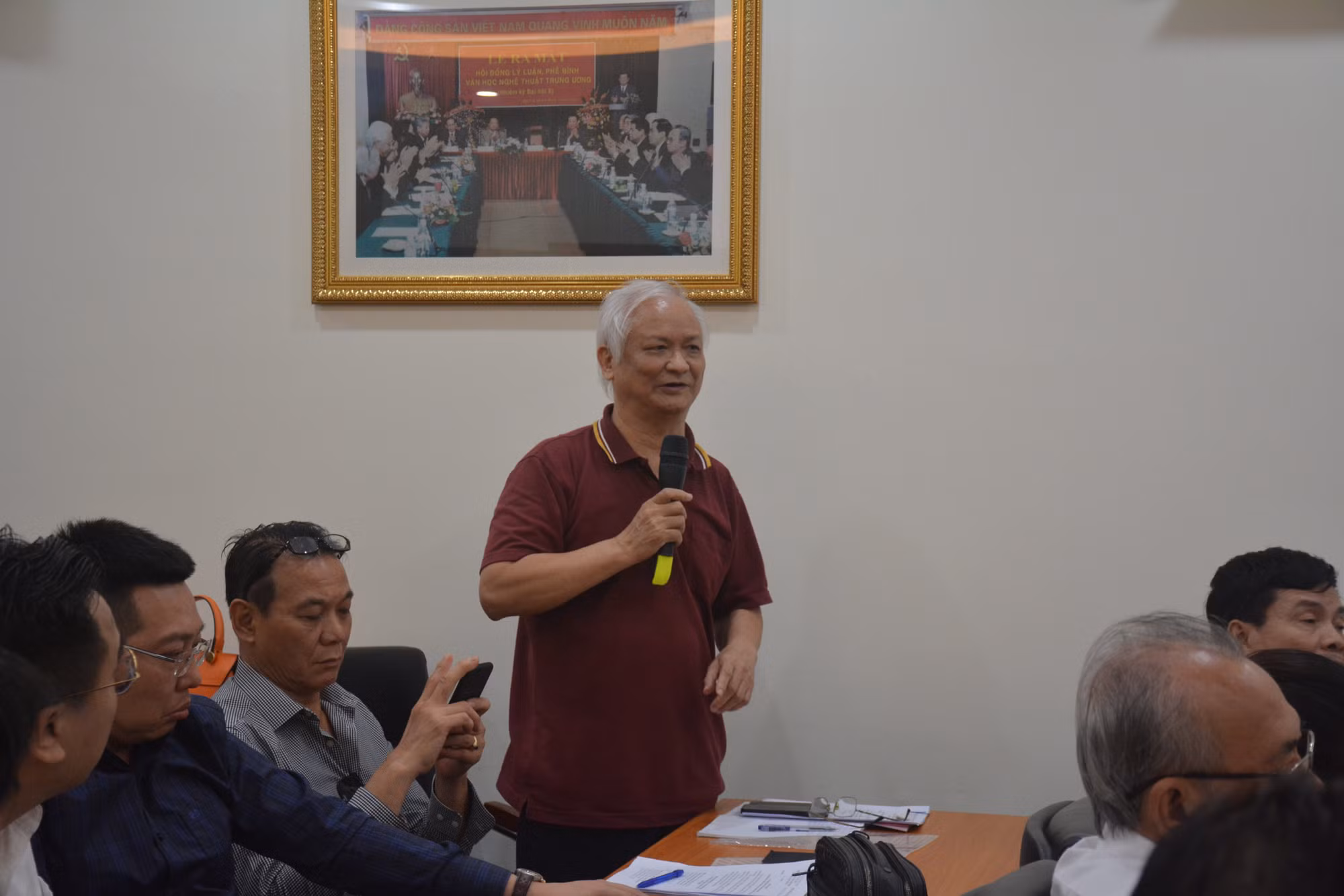Đổi mới, nâng cao chất lượng hoạt động của Hội đồng Lý luận, phê bình văn học, nghệ thuật Trung ương khóa V -0