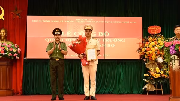 Cục An ninh mạng và Phòng, chống tội phạm sử dụng công nghệ cao có tân Phó cục trưởng