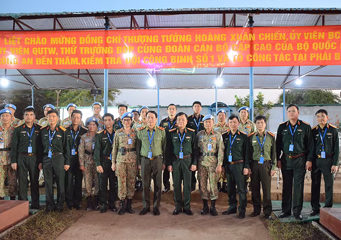Bộ Công an tiếp tục đẩy mạnh tham gia hoạt động gìn giữ hòa bình Liên hợp quốc -0