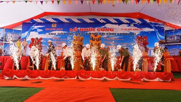 Khởi công xây dựng trụ sở làm việc Công an tỉnh Long An