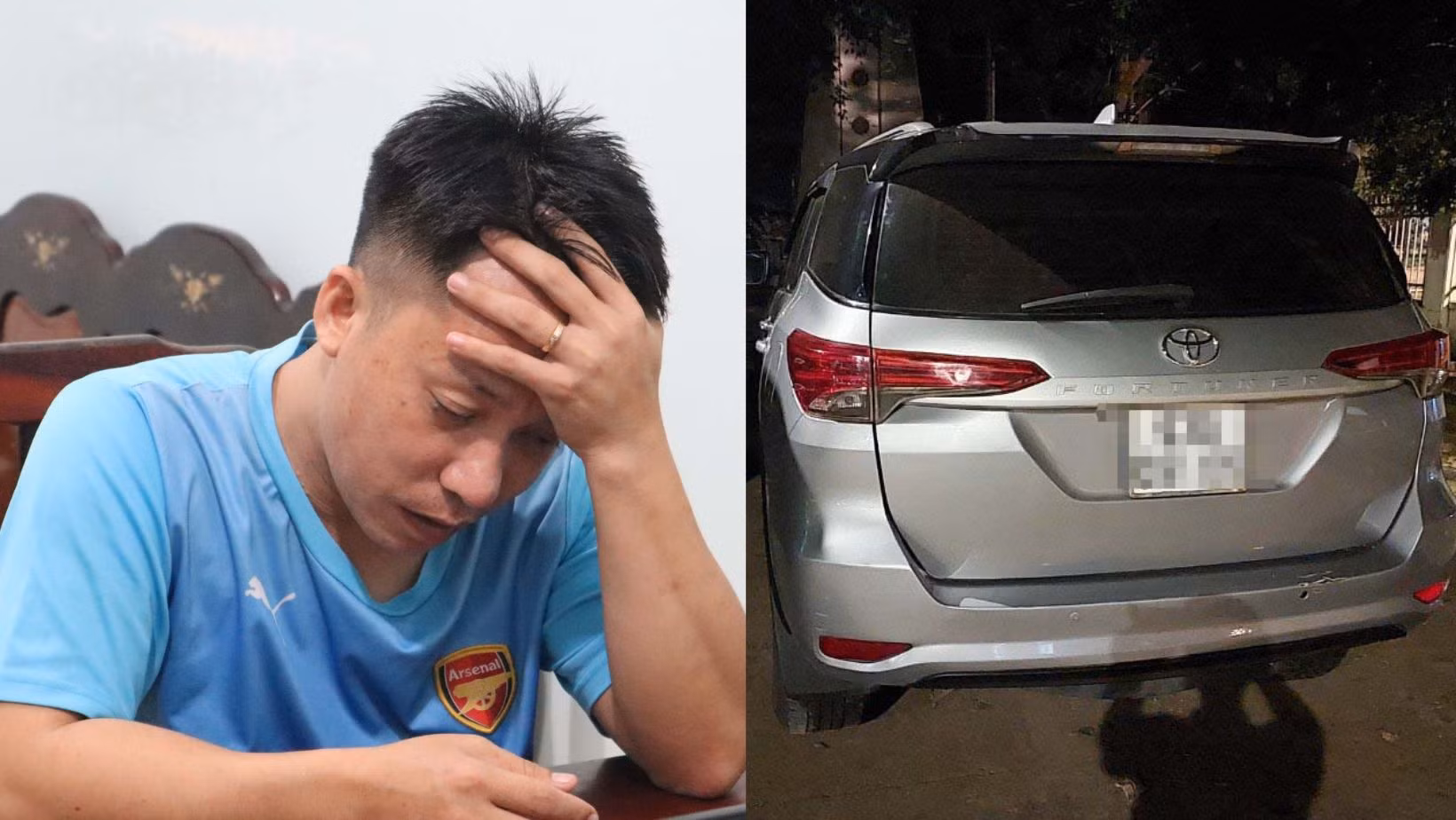 Thuê 2 xe ô tô rồi làm giả giấy tờ mang đi cầm cố lấy tiền tiêu xài -0