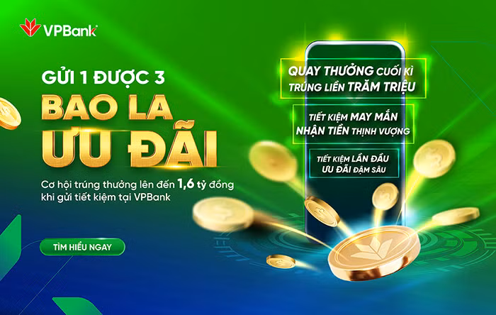 “Cơn mưa quà tặng” khi gửi tiết kiệm tại VPBank dịp cuối 2022 -0