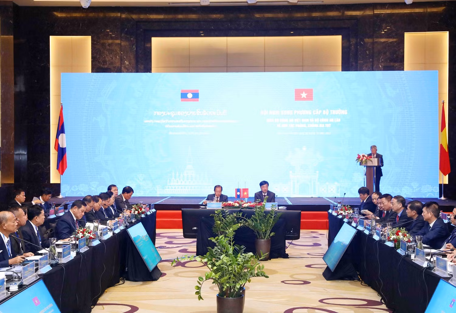 Đẩy mạnh tăng cường phòng, chống ma túy giữa Bộ Công an Việt Nam và Bộ Công Lào -0