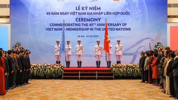 Kỷ niệm trọng thể 45 năm Việt Nam gia nhập Liên hợp quốc