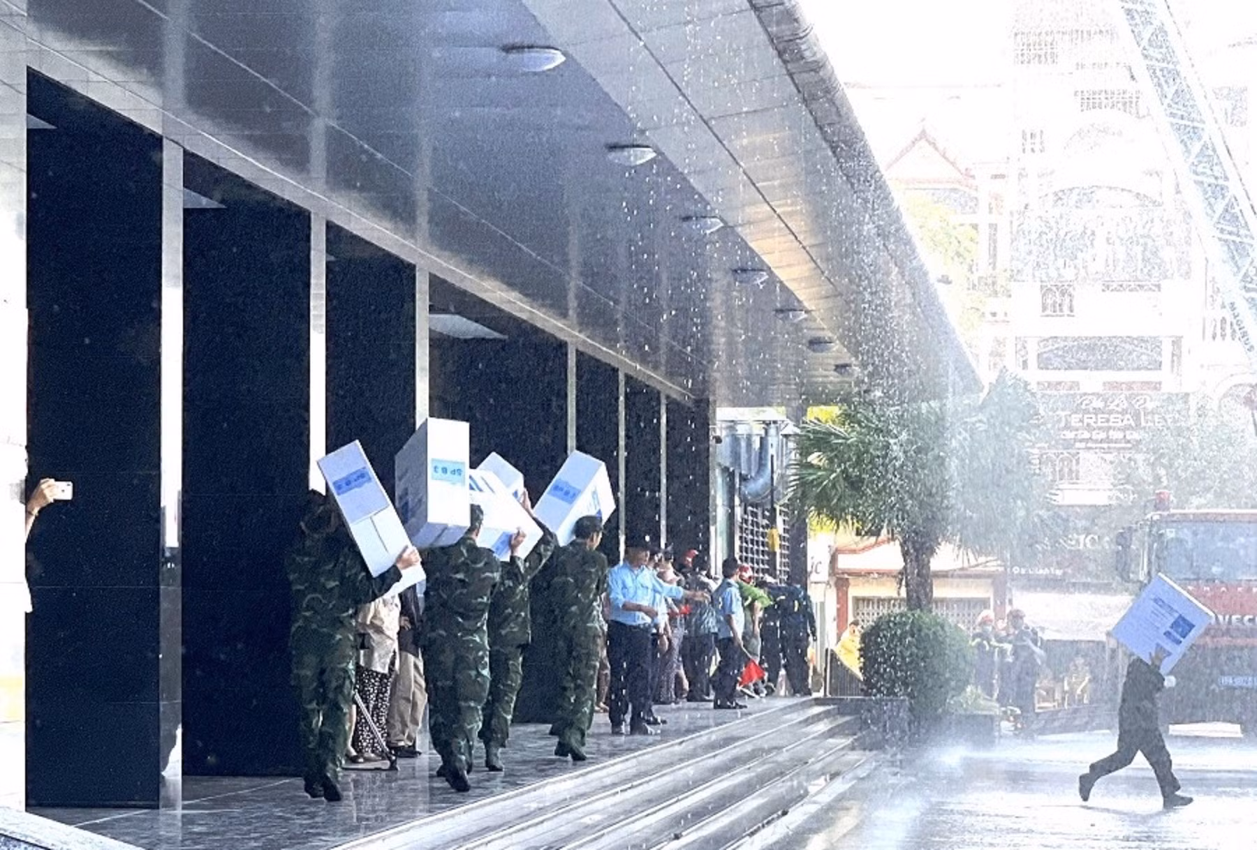 Hải Phòng diễn tập phương án chữa cháy và cứu nạn, cứu hộ lớn nhất từ trước đến nay -0