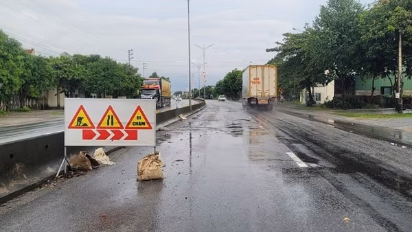 Quốc lộ 1A đoạn qua Hà Tĩnh xuống cấp nghiêm trọng