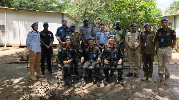 Phái bộ UNMISS tổ chức lễ chào đón nhóm cán bộ Công an Việt Nam