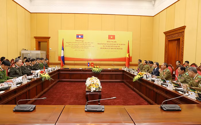 Lực lượng Công an Việt Nam- Lào thắt chặt hơn nữa quan hệ hợp tác -0