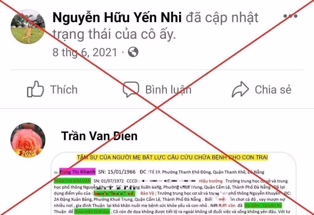Đà Nẵng: Hiệu trưởng bị nhắn tin đe dọa vì bảo vệ nhà trường sập bẫy vay “tín dụng đen” -1