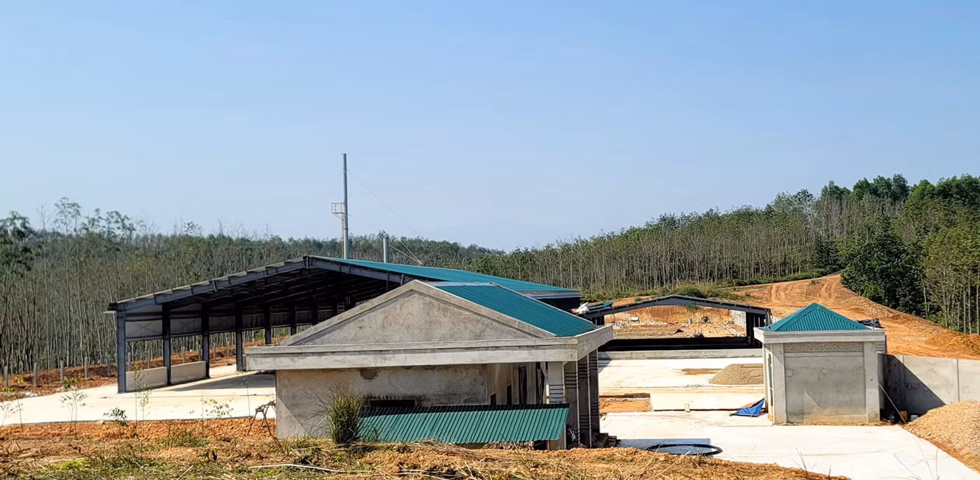 Nhà máy hơn 23 tỷ đồng đủng đỉnh thi công, rác ngập phố huyện -0