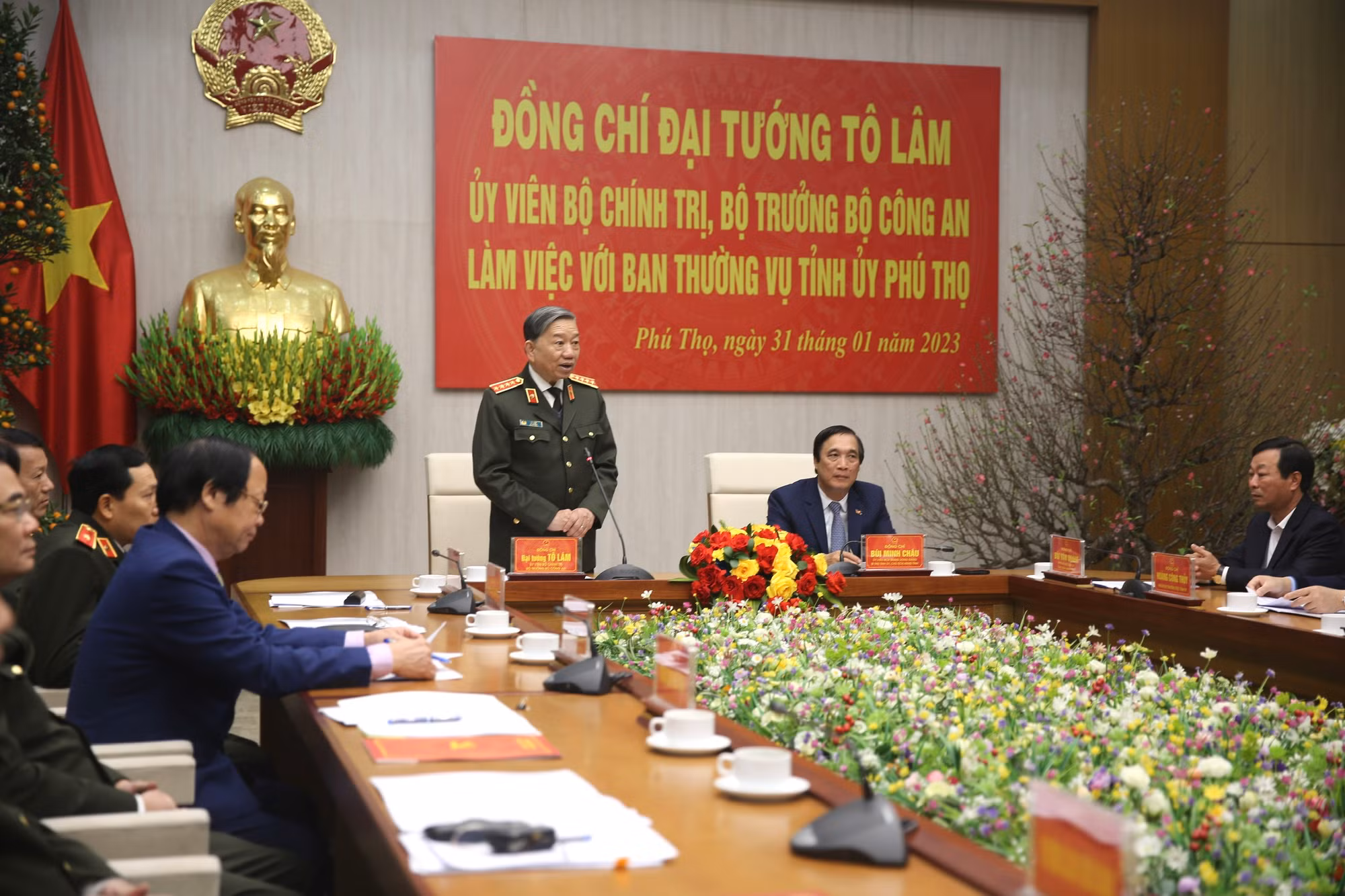Bộ trưởng Tô Lâm phát động Tết trồng cây -0