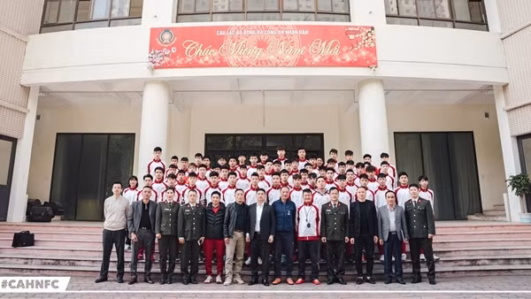 CLB bóng đá Công an Hà Nội chú trọng đào tạo trẻ