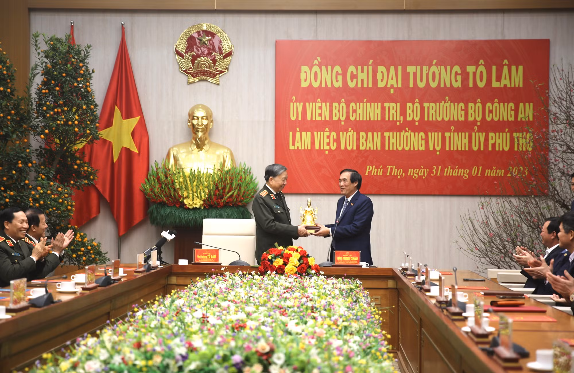 Bộ trưởng Tô Lâm phát động Tết trồng cây -0