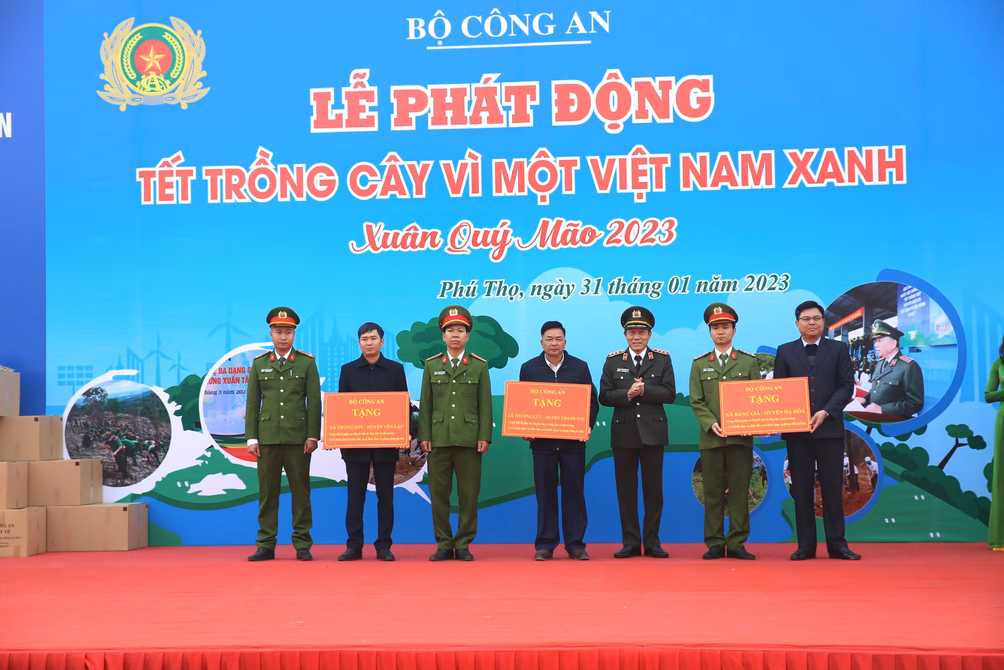 Bộ trưởng Tô Lâm phát động Tết trồng cây -0