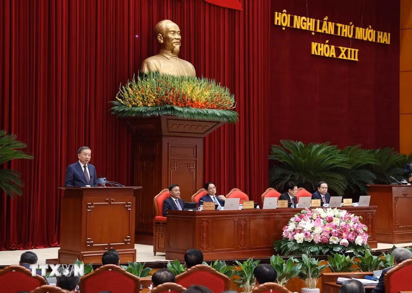 Phát biểu khai mạc của Tổng Bí thư Tô Lâm tại Hội nghị Trung ương 12 Khóa XIII -0