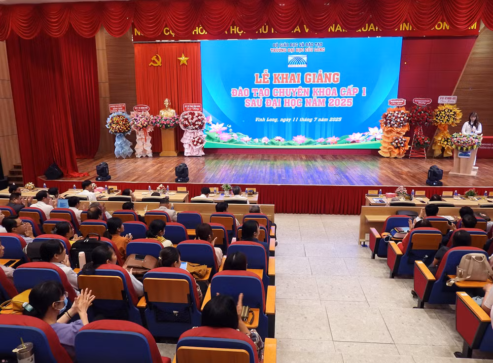Trường Đại học Cửu Long khai giảng đào tạo chuyên khoa cấp I sau đại học khóa 2 -0