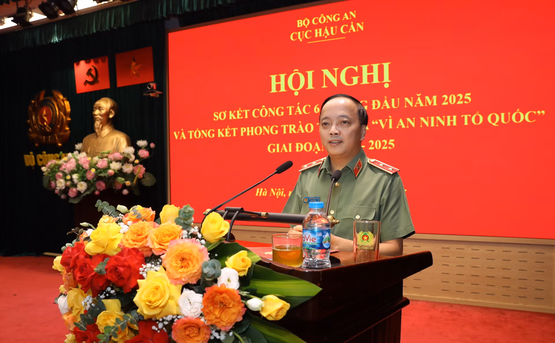Đẩy mạnh công tác hậu cần, quản trị trong CAND theo hướng hiện đại -0