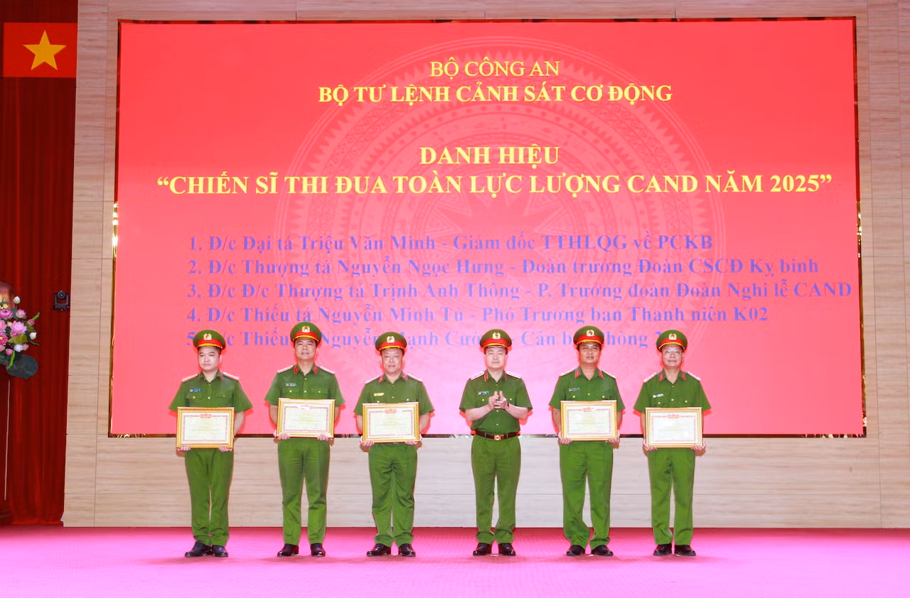 Lực lượng Cảnh sát cơ động quyết tâm hoàn thành xuất sắc nhiều nhiệm vụ mang tầm quốc gia -1