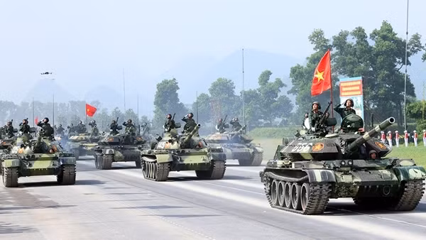 Ngắm loạt khí tài hiện đại của Quân đội và Công an tại tổng hợp luyện lần 1