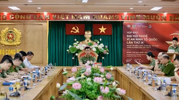 Tối 26/7 khai mạc Đại hội khoẻ "Vì an ninh Tổ quốc" và Hội thi điều lệnh, quân sự, võ thuật CAND