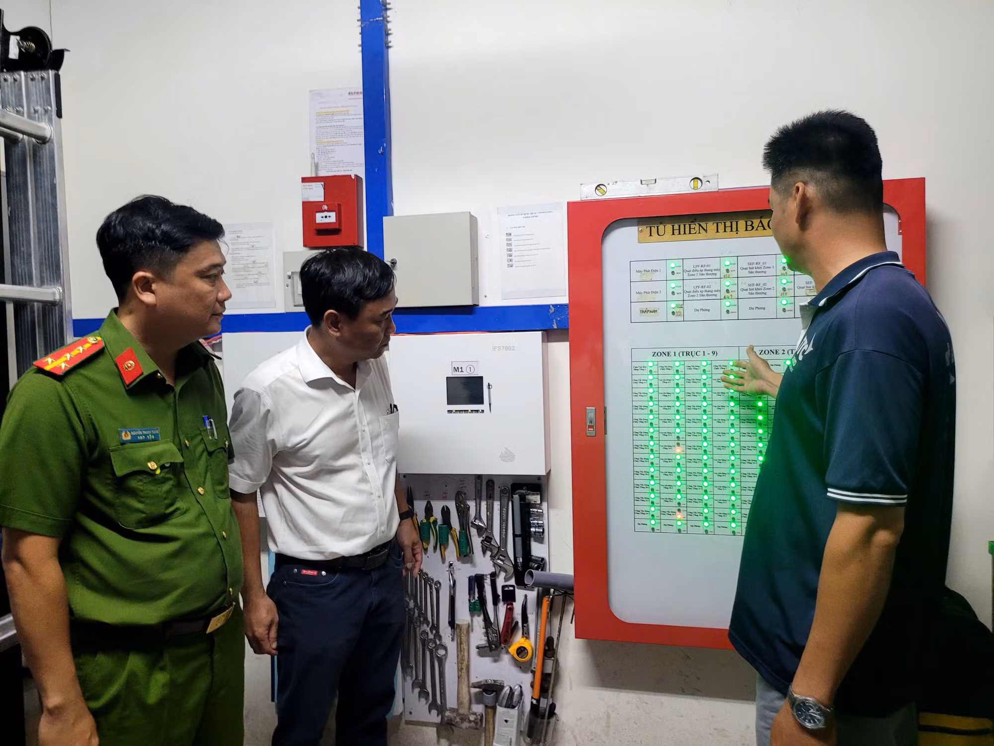  Ra quân kiểm tra, tuyên truyền an toàn phòng cháy chữa cháy tại nhà trọ, chung cư -4