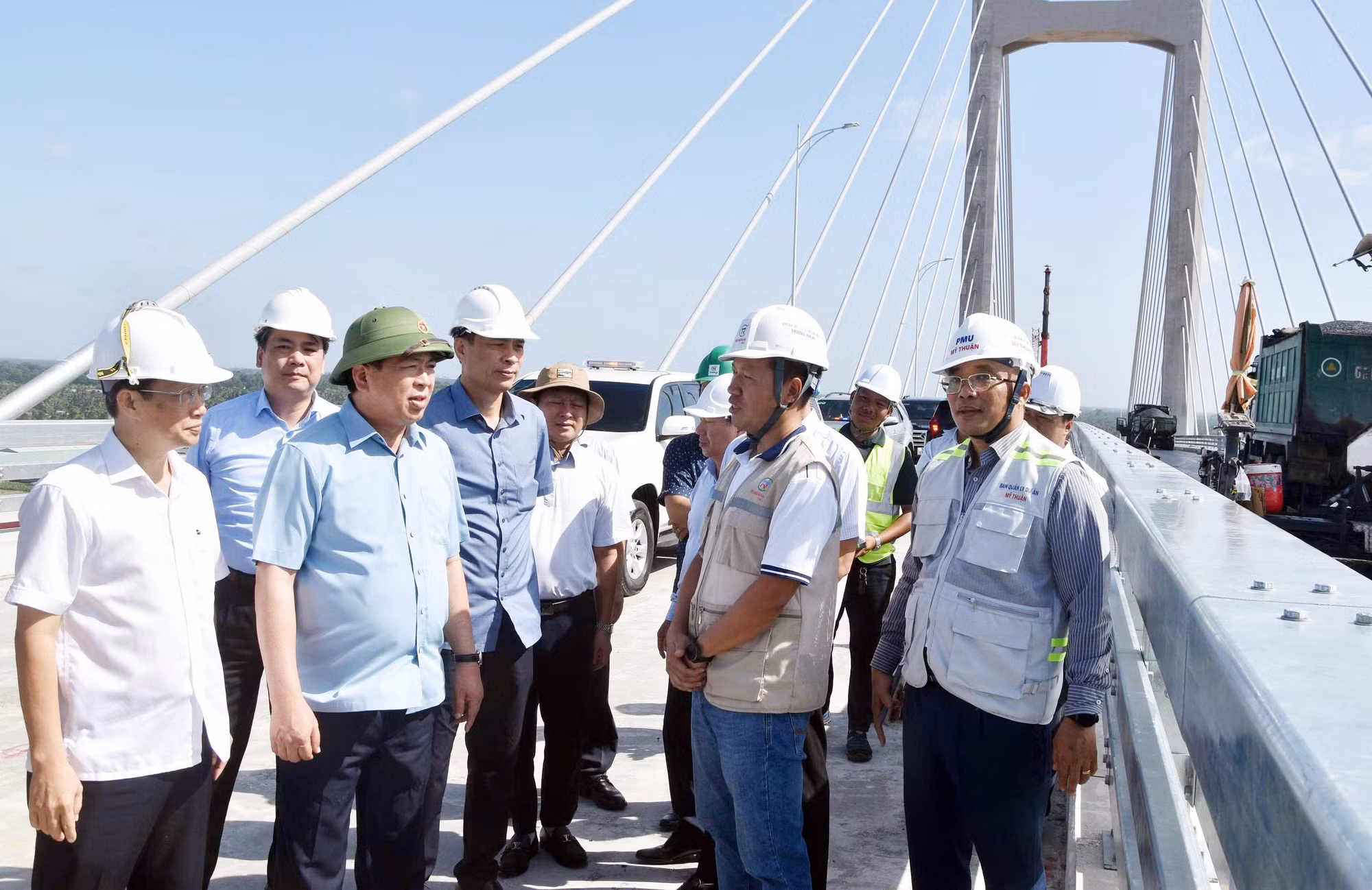 Phấn đấu đưa cầu Rạch Miễu 2 đi vào hoạt động trong đầu tháng 9/2025 -0
