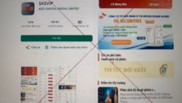 3 người tham gia đầu tư chứng khoán trên ứng dụng SKSVIP bị lừa hơn 3,5 tỷ đồng