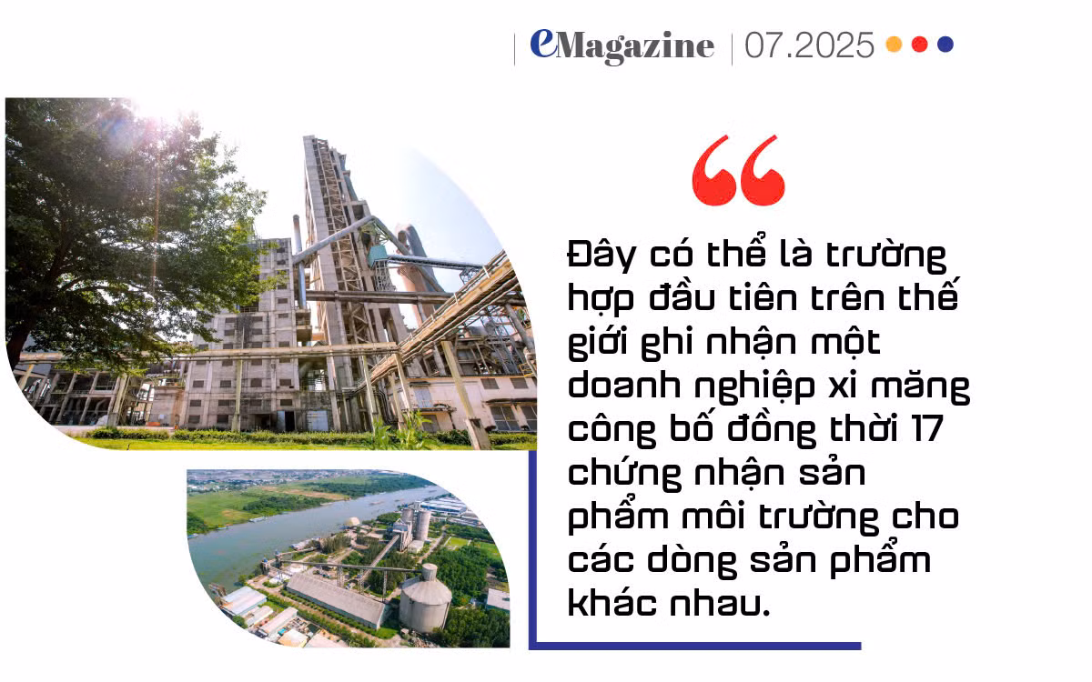 VICEM Hà Tiên: Tiên phong sản xuất xanh, 17 sản phẩm đạt EPD -0