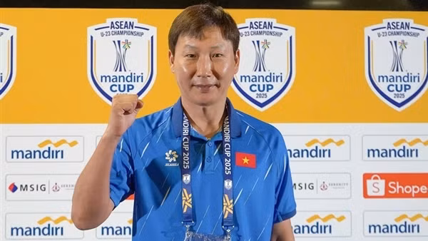 HLV Kim Sang Sik đặt mục tiêu gì tại giải U23 Đông Nam Á 2025?