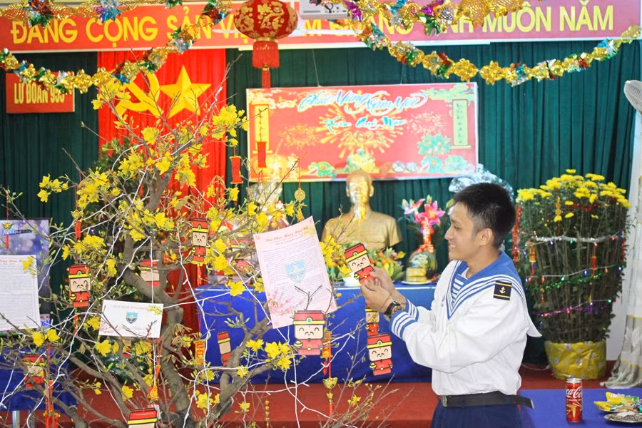 Vui Xuân vẫn thực hiện nhiệm vụ sẵn sàng chiến đấu bảo vệ chủ quyền vùng biển của Tổ quốc -1
