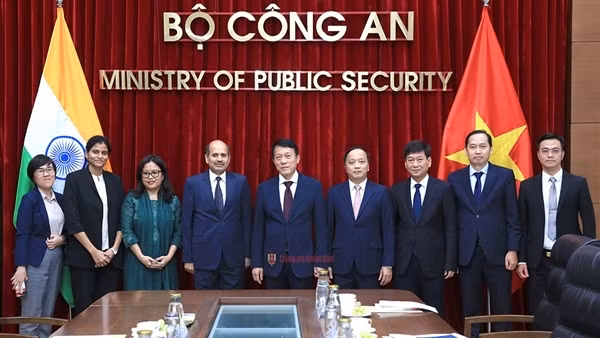 Việt Nam - Ấn Độ tăng cường hợp tác trên lĩnh vực an ninh