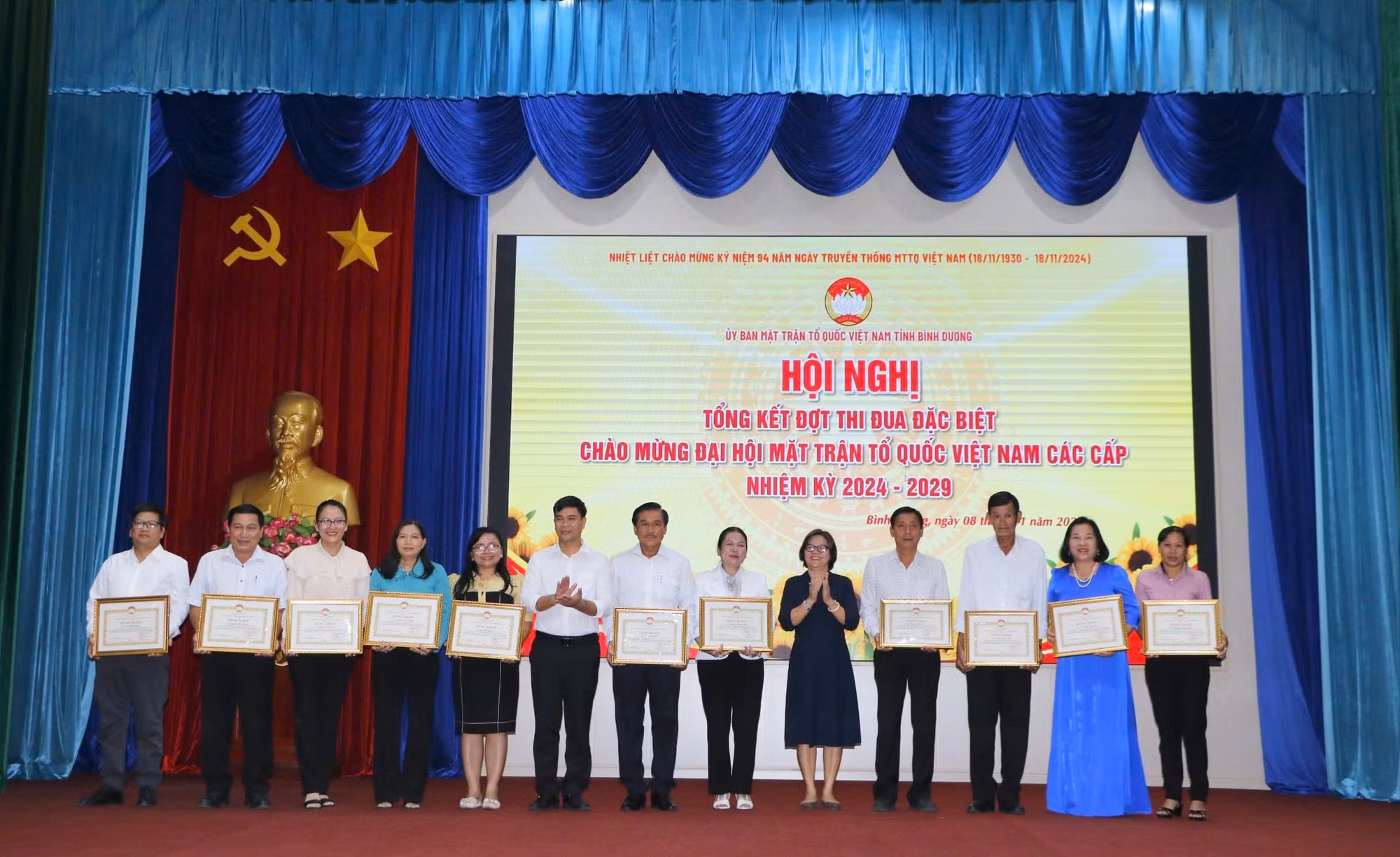 Hàng trăm công trình ý nghĩa, thiết thực chào mừng Đại hội MTTQ các cấp ở Bình Dương -0