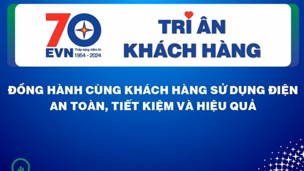 EVN thực hiện Tháng tri ân khách hàng năm 2024